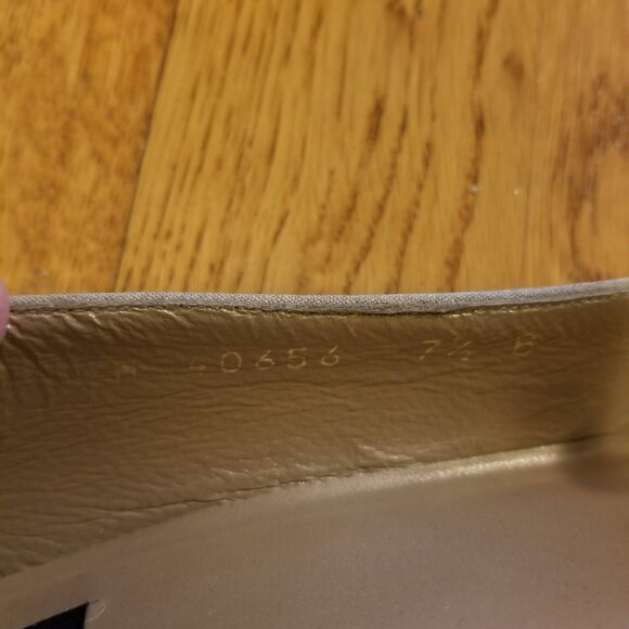 STUART WEITZMAN Vintage Kitten Heels shoes size 7.5 - Cream - Picture 8 of 11